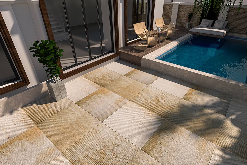 Slab Pinstriped Misty