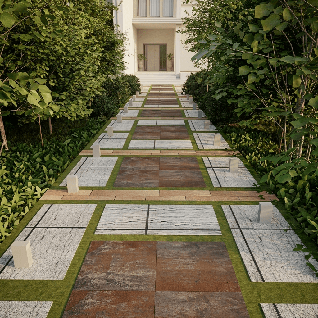 Walkway Entrance 0050 - Width 2.80 m