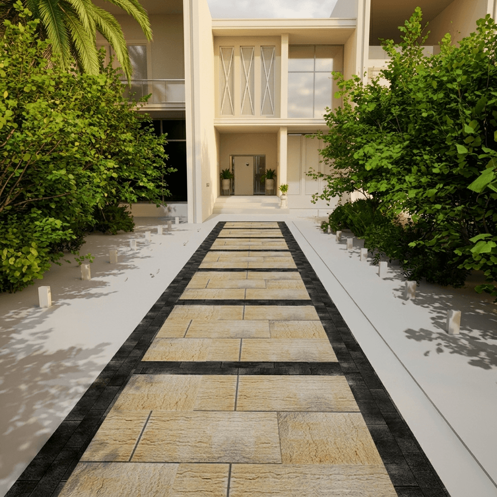 Walkway Entrance 0053 - Width 2.36 m