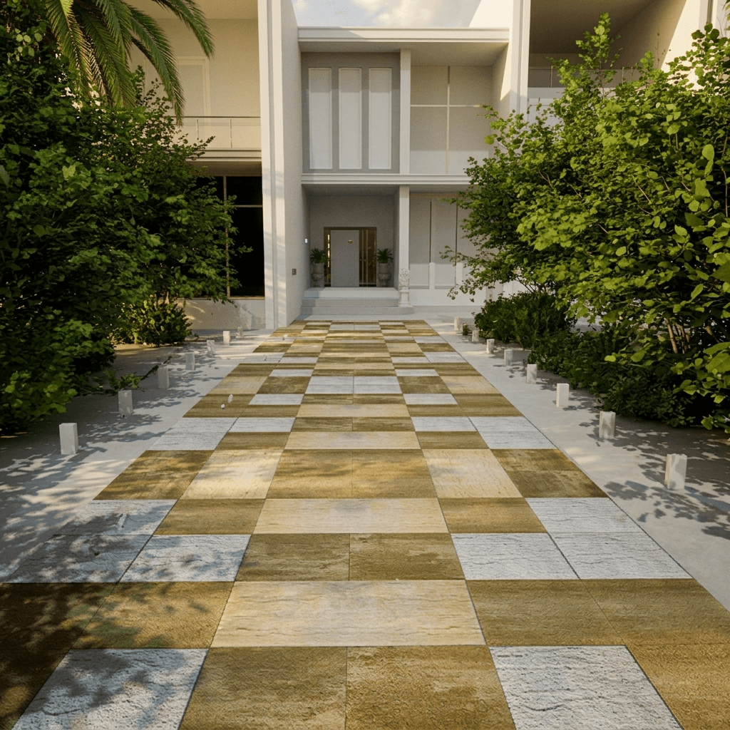 Walkway Entrance 0054 - Width 3.60 m