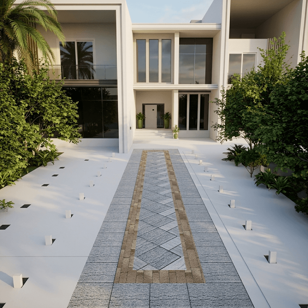 Walkway Entrance 0056 - Width 2.71 m