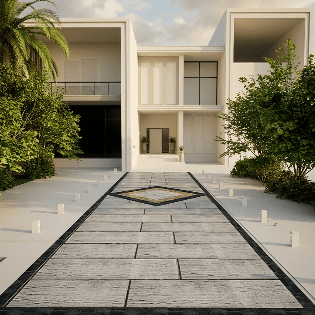 Walkway Entrance 0059 - Width 3.27 m