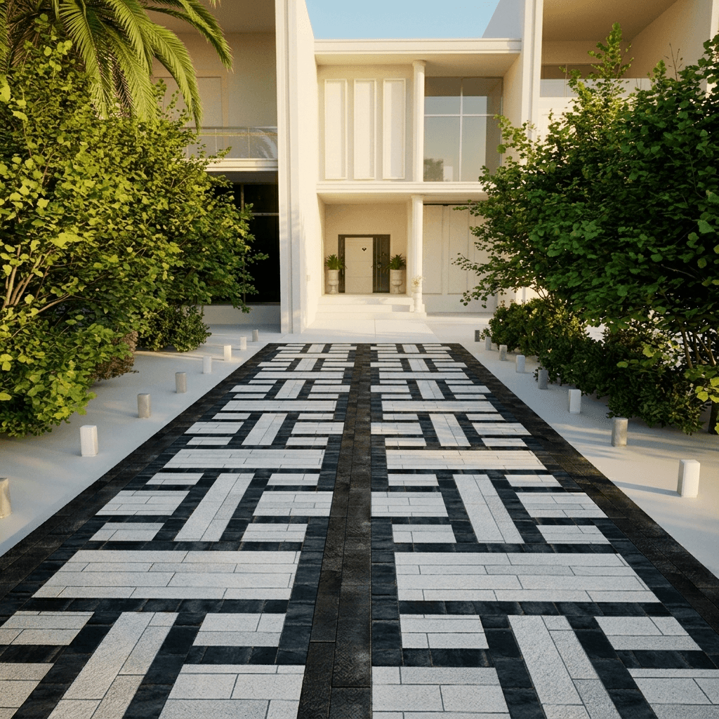 Walkway Entrance 0066 - Width 4.00 m