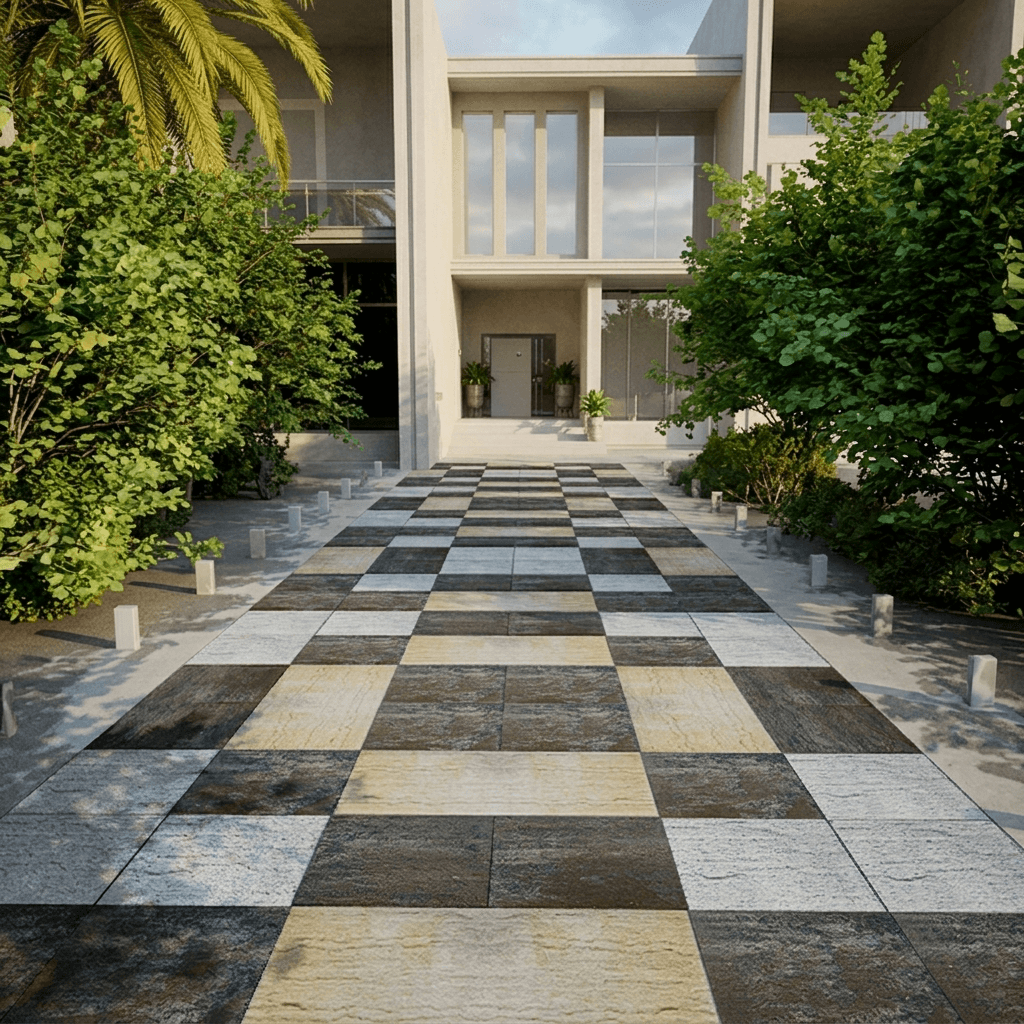 Walkway Entrance 0068 - Width 3.60 m