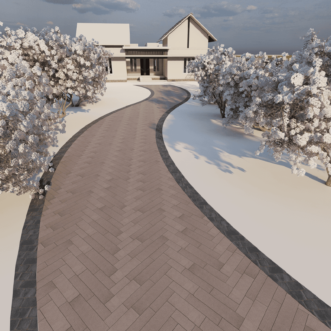 Walkway Entrance 0078 - Width 3.50 m