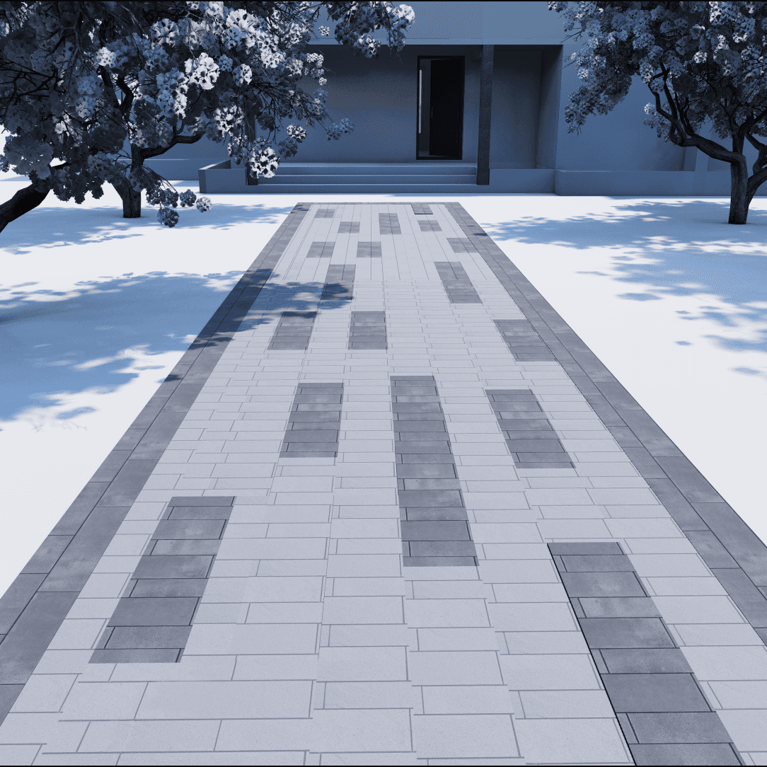 Walkway Entrance 0293 - Width 2.70 m