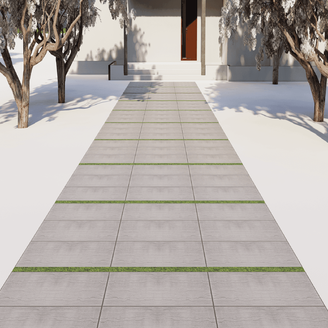 Walkway Entrance 0301 - Width 3.60 m