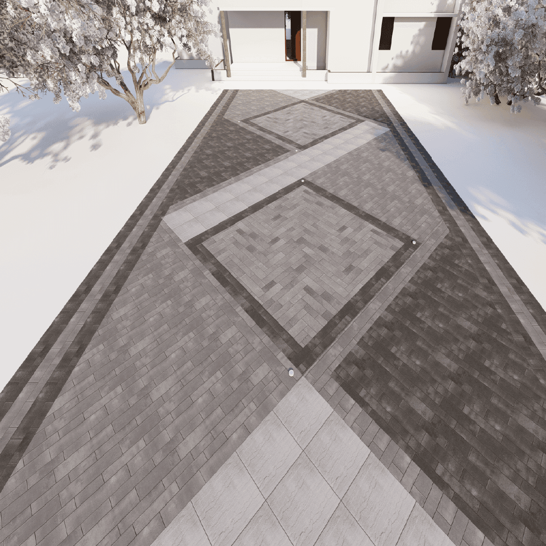 Walkway Entrance 0304 - Width 8.60 m