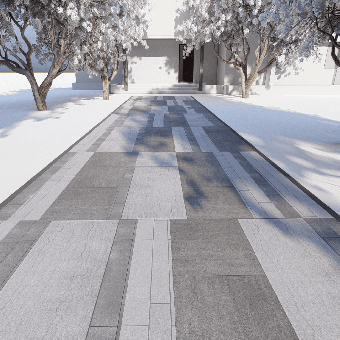 Walkway Entrance 0310 - Width 3.08 m