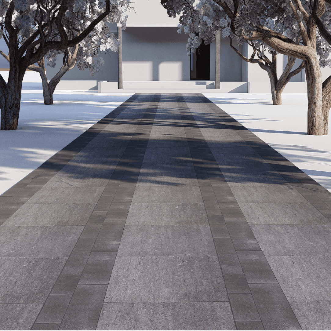 Walkway Entrance 0311 - Width 2.90 m