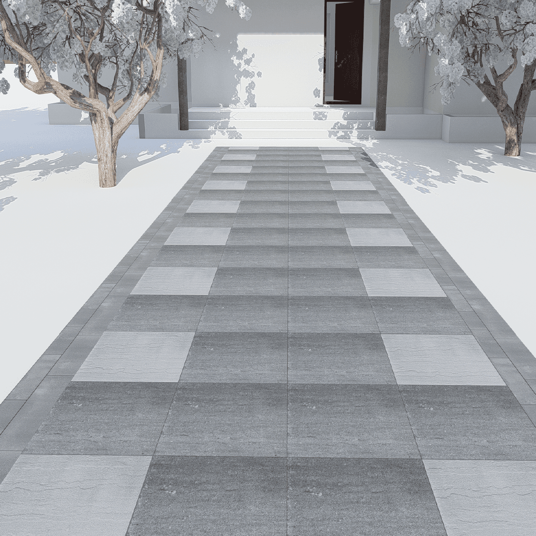 Walkway Entrance 0314 - Width 2.96 m