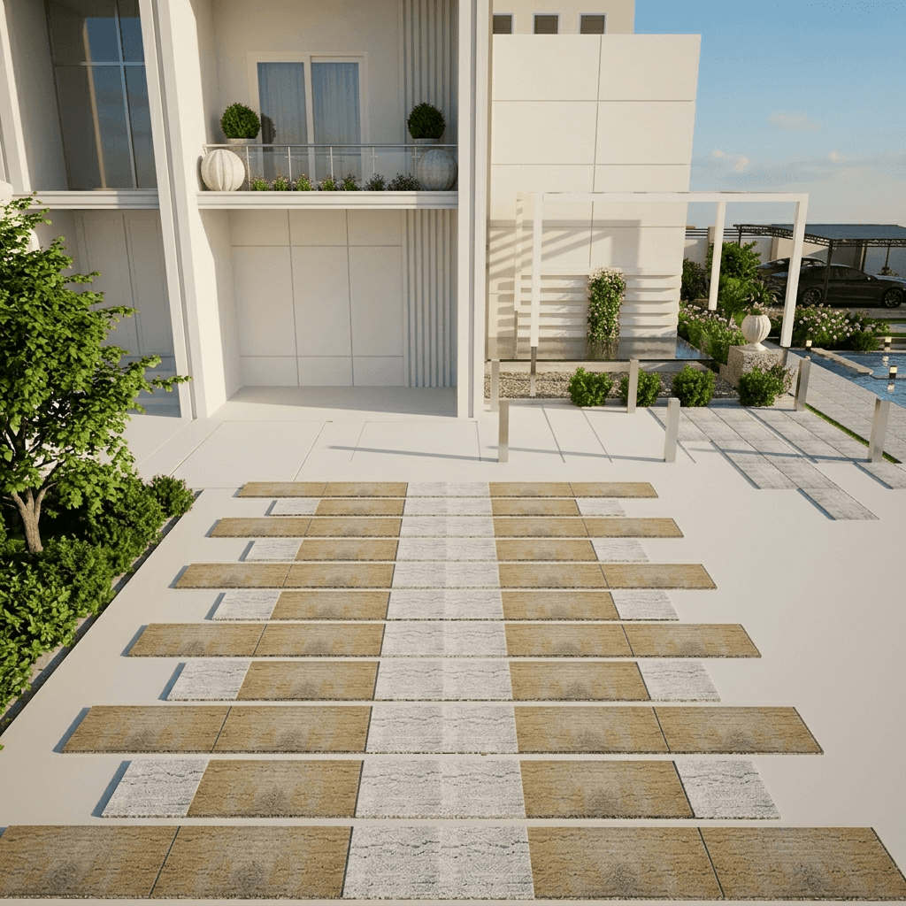 Walkway Garden 0003 - Width 6.00 m