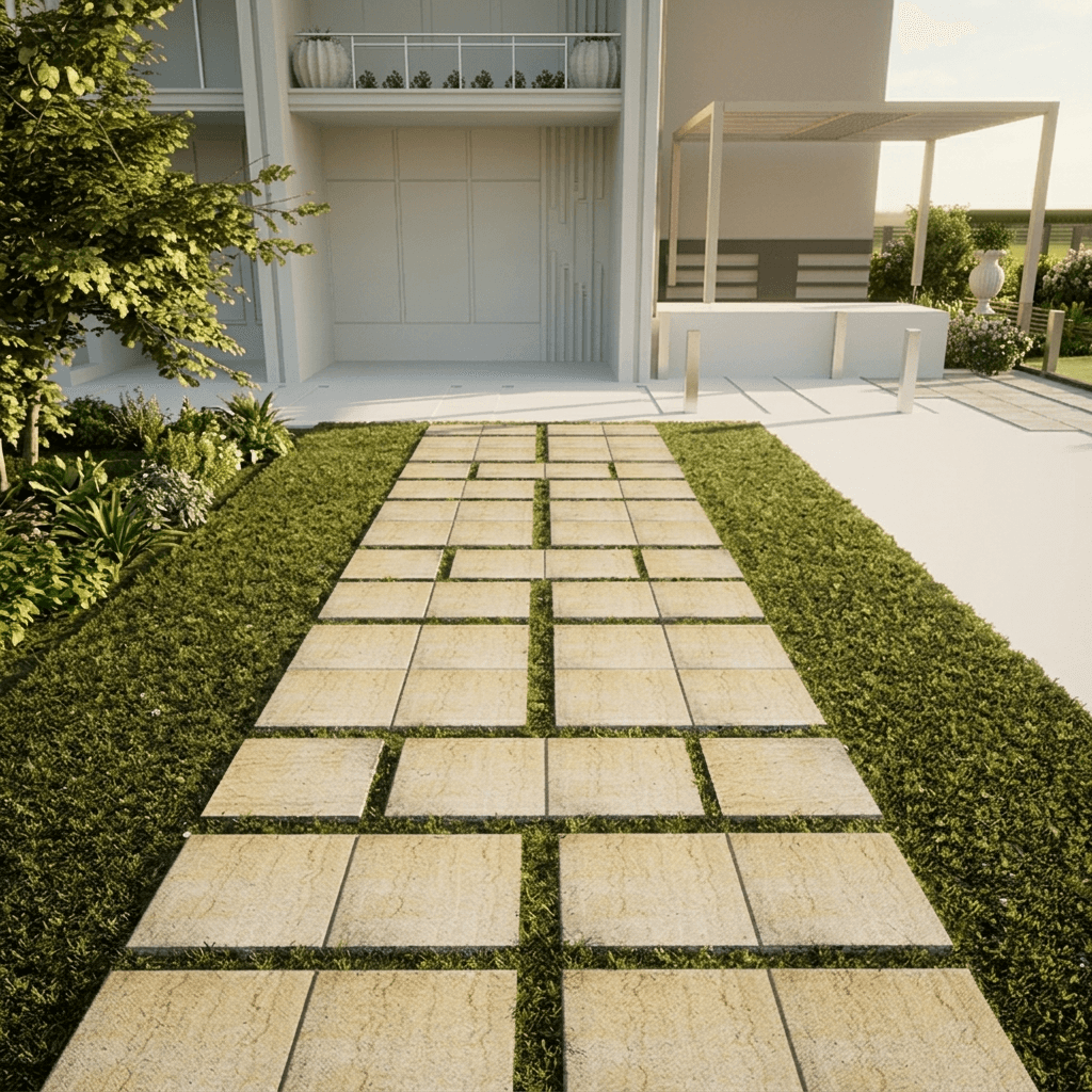 Walkway Garden 0004 - Width 2.53 m