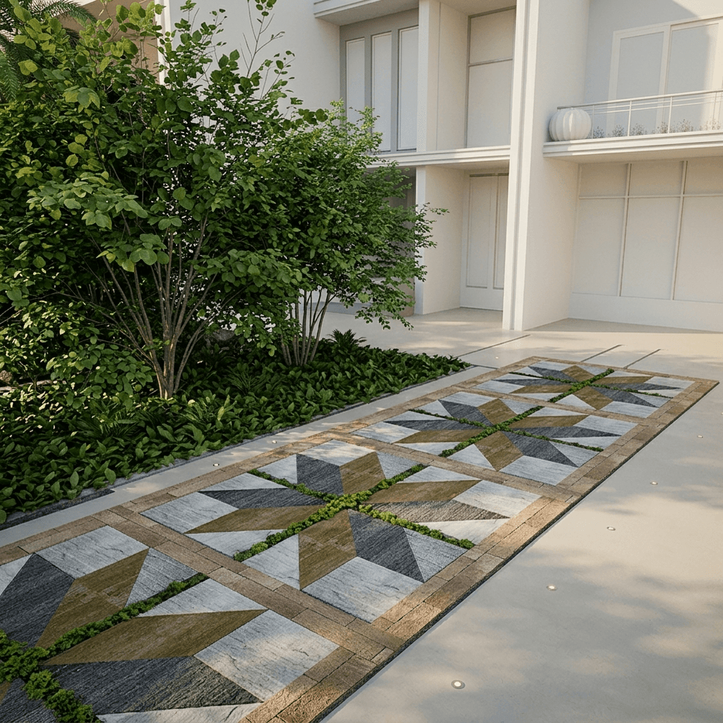 Walkway Garden 0023 - Width 3.05 m