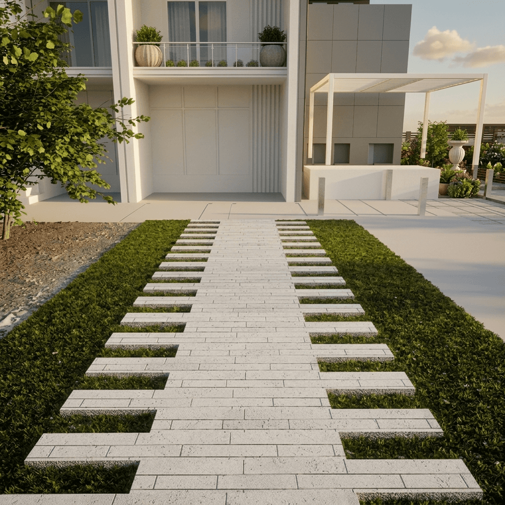 Walkway Garden 0034 - Width 2.76 m