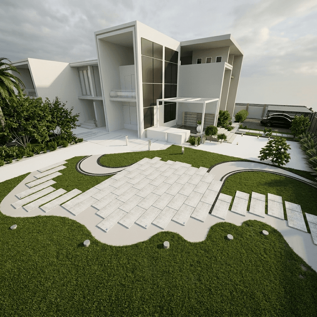 Walkway Garden 0043 - Width 1.80 m