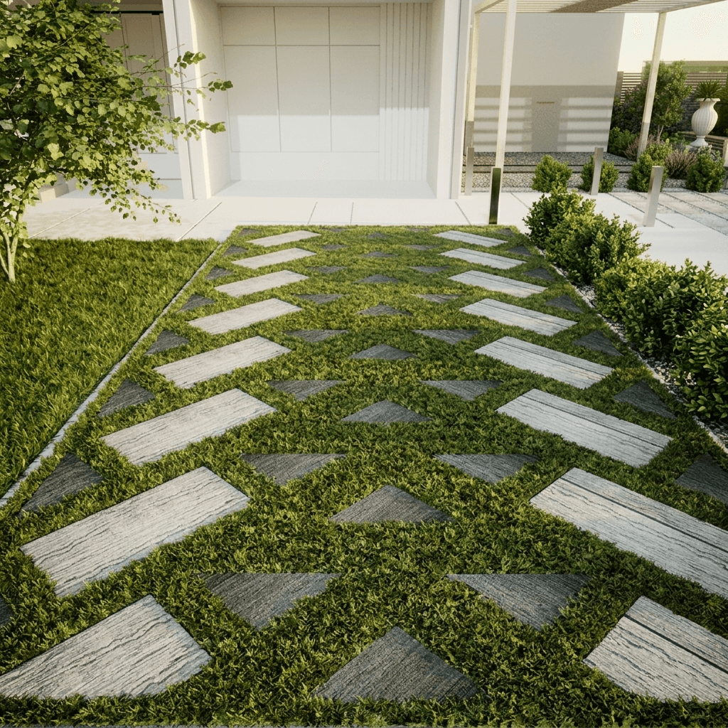 Walkway Garden 0046 - Width 4.65 m