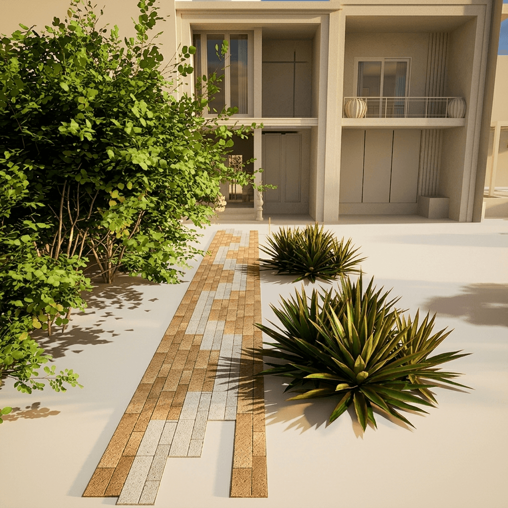 Walkway Garden 0086 - Width 1.40 m