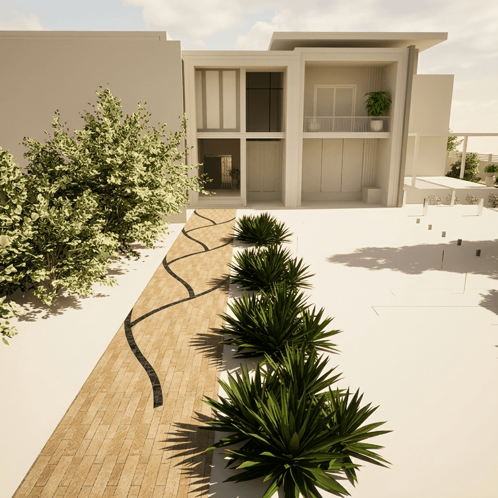 Walkway Garden 0088 - Width 2.19 m