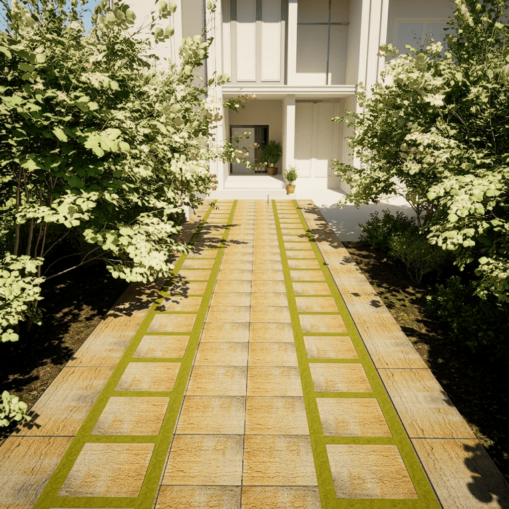 Walkway Garden 0093 - Width 4.08 m