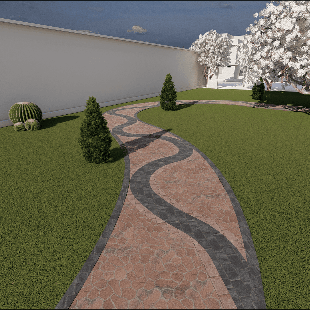 Walkway Garden 0292 - Width 1.70 m