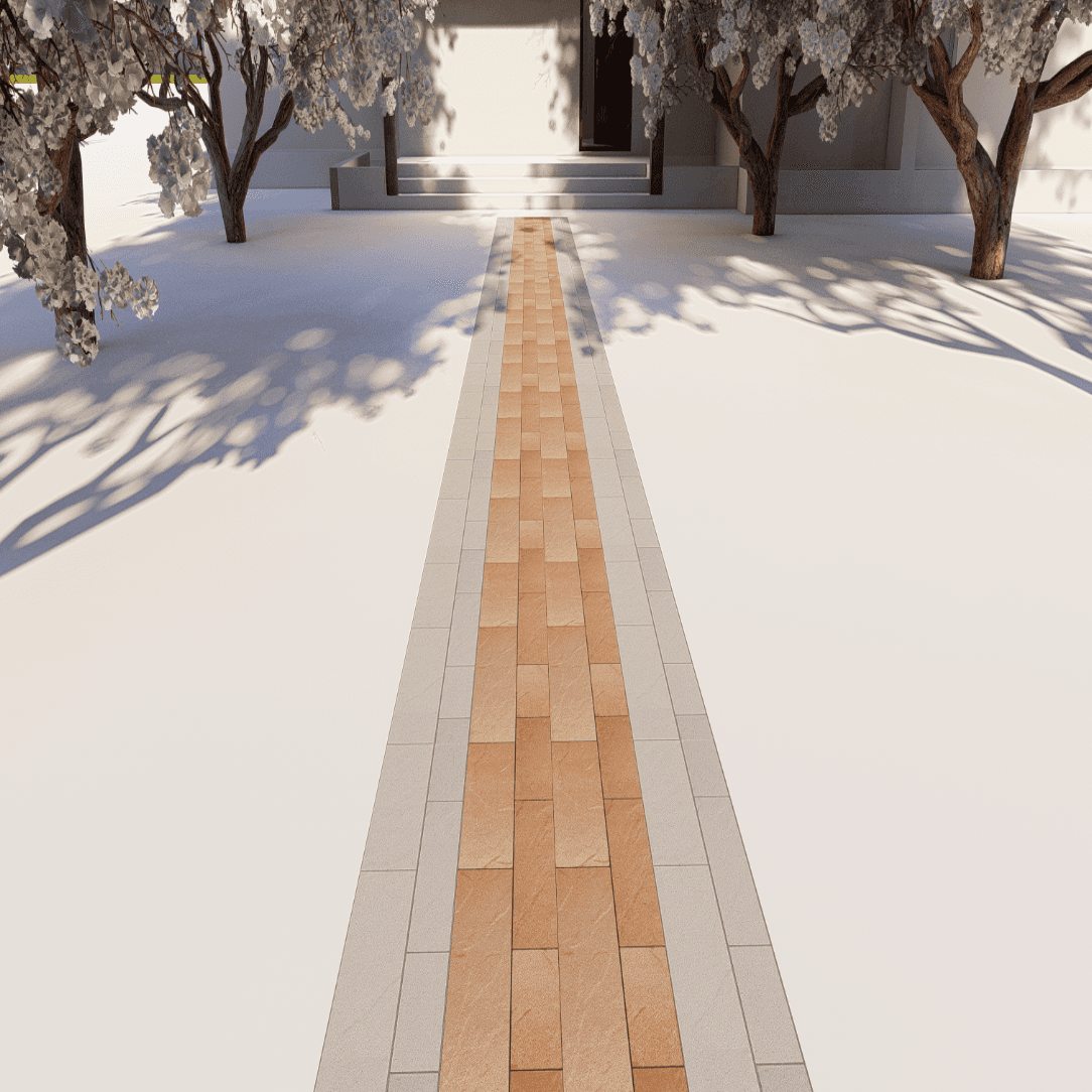 Walkway Garden 0299 - Width 1.27 m