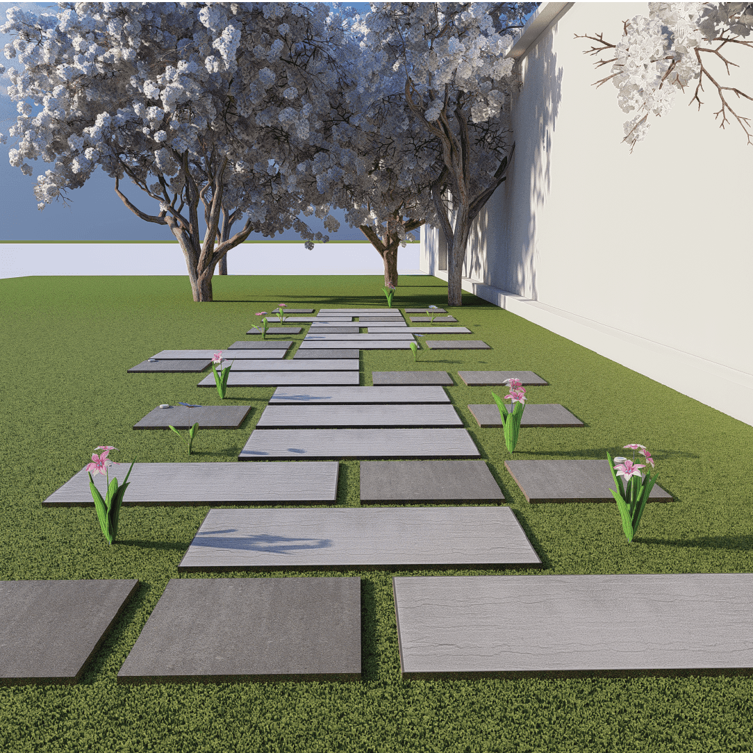 Walkway Garden 0320 - Width 3.20 m