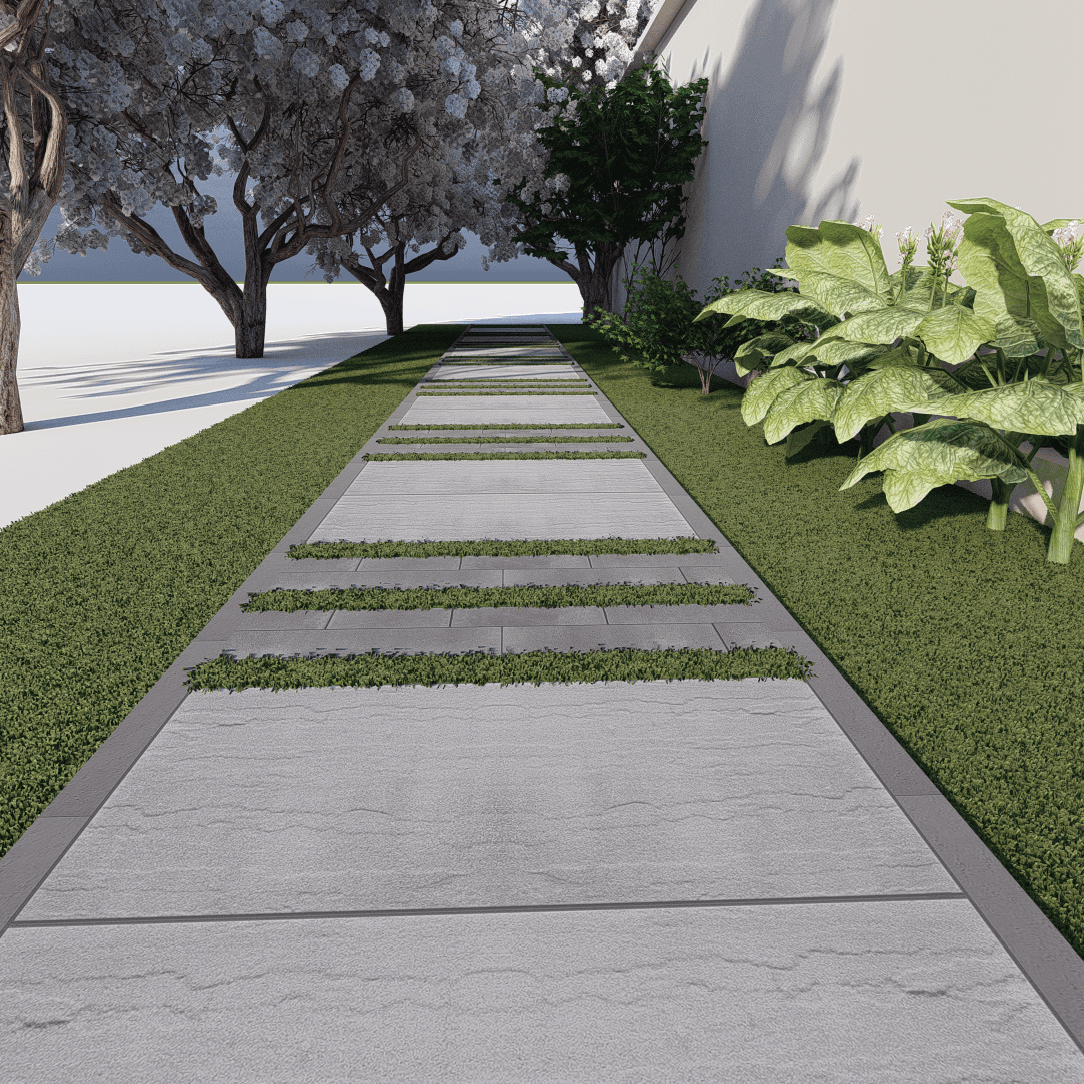 Walkway Garden 0323 - Width 1.35 m