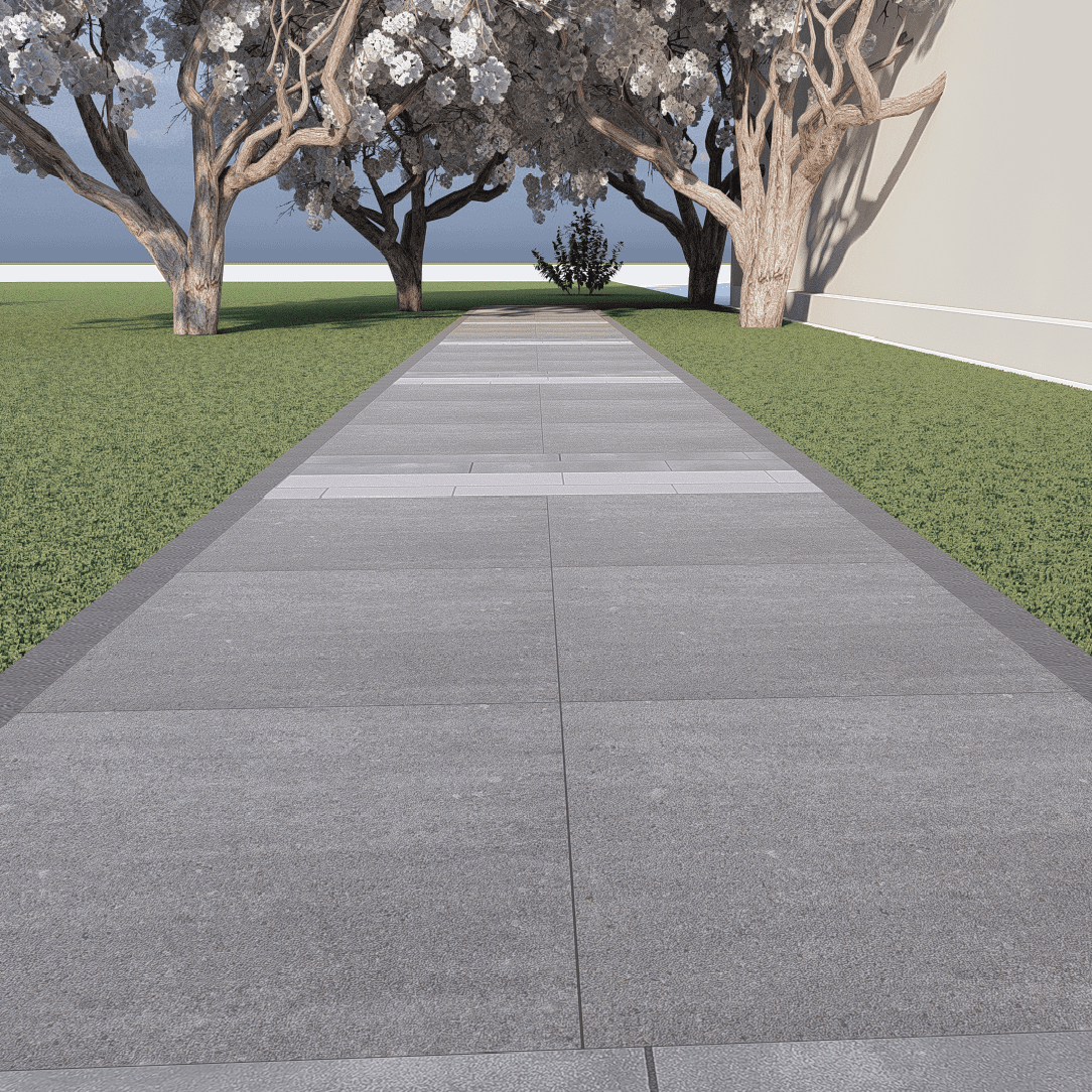 Walkway Garden 0324 - Width 12.02 m