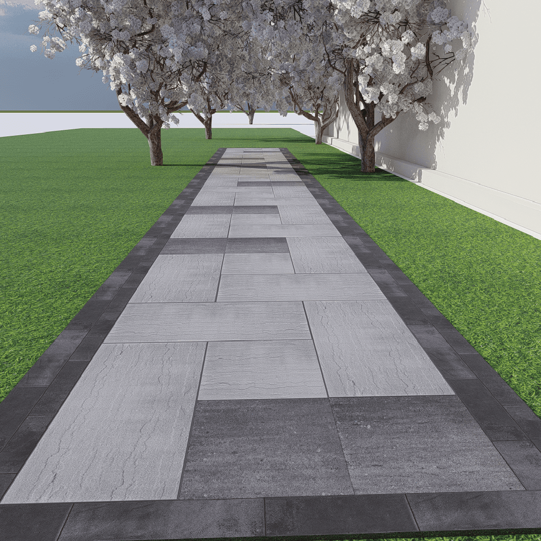Walkway Garden 0326 - Width 2.26 m