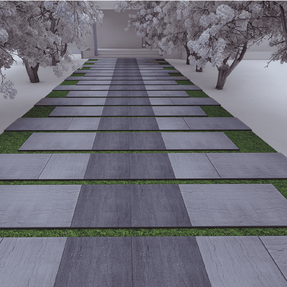 Walkway Entrance 0232 - Width 4.80 m