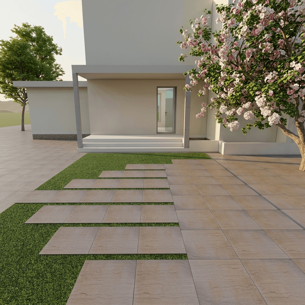 Walkway Garden 0235 - Width 4.80 m