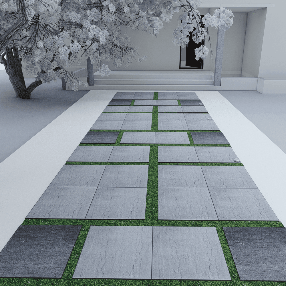Walkway Entrance 0241 - Width 2.97 m