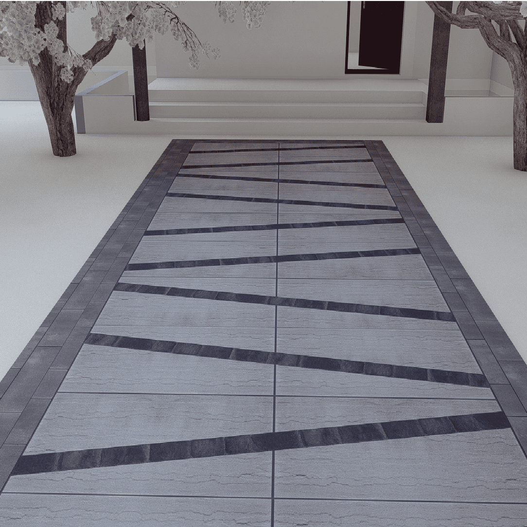 Walkway Entrance 0246 - Width 3.03 m