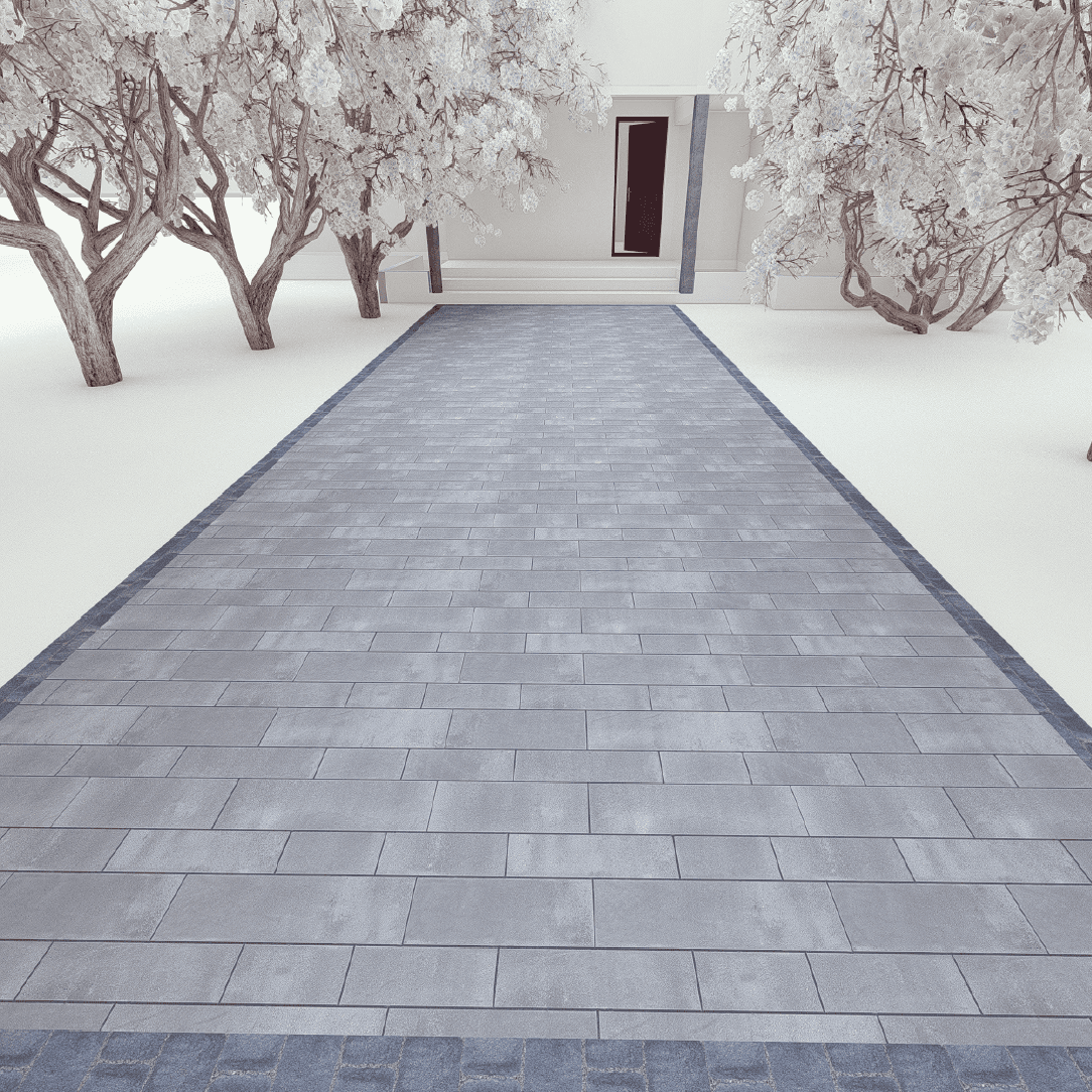 Walkway Entrance 0247 - Width 3.99 m