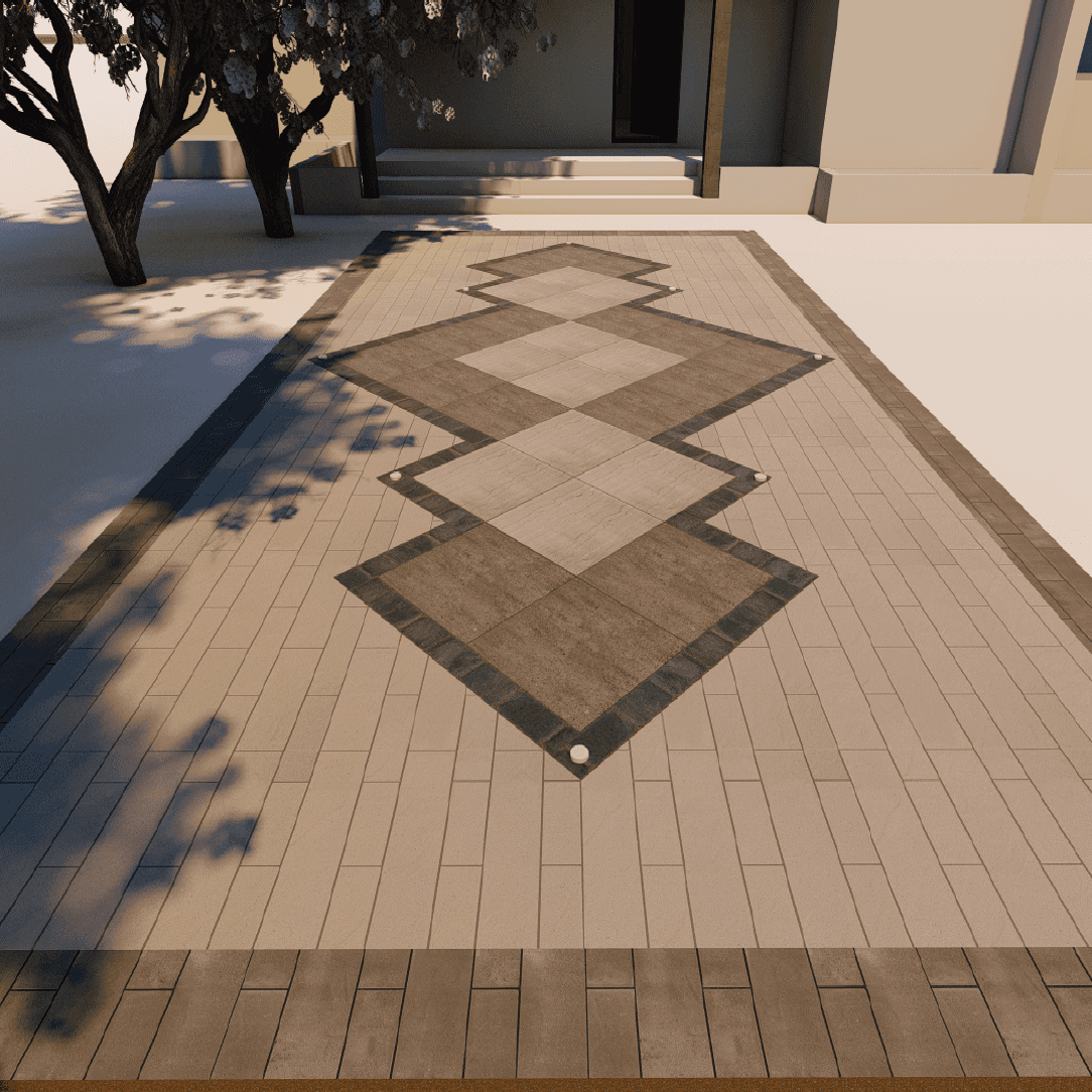 Walkway Entrance 0248 - Width 4.40 m