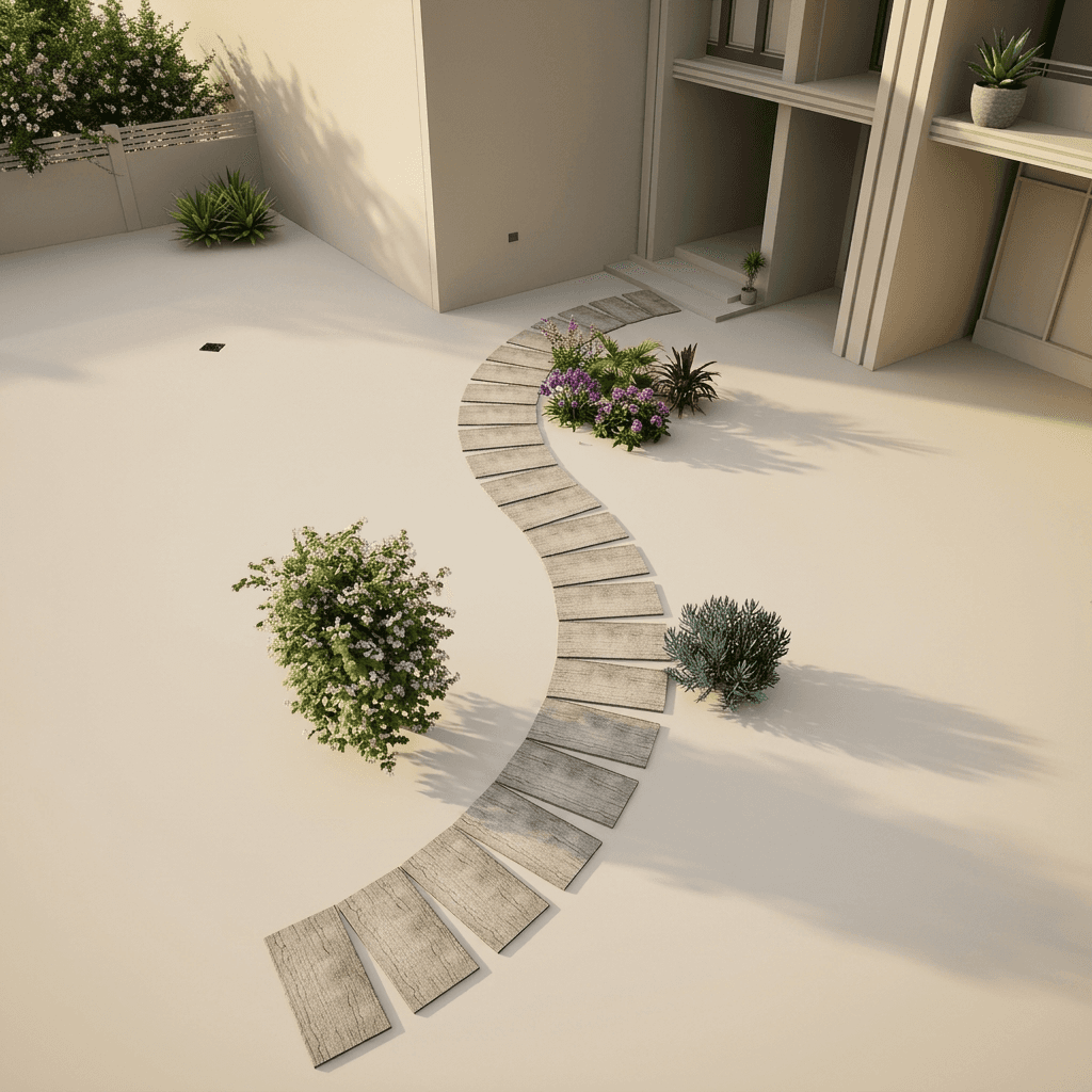 Walkway Garden 0250 - Width 1.2 m