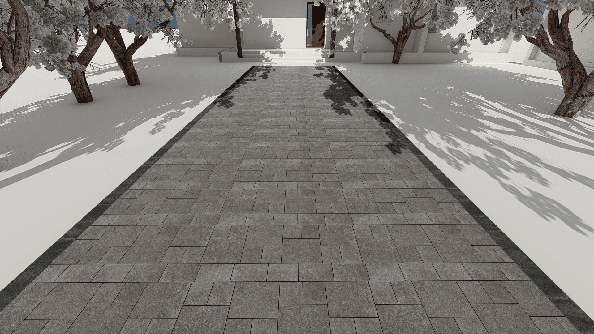 Walkway Entrance 0251 - Width 3.0 m