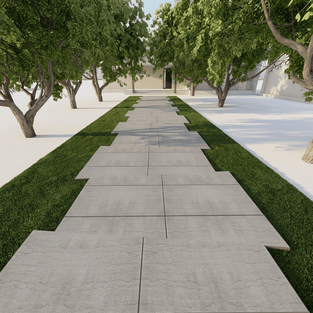 Walkway Garden 0253 - Width 3.0 m