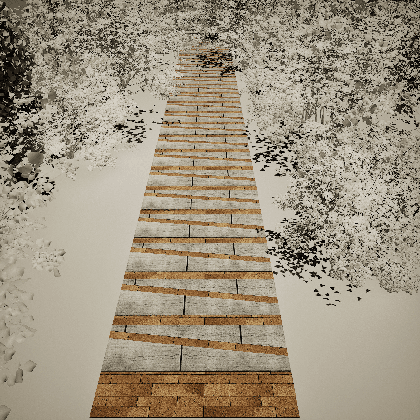 Walkway Entrance 0259 - Width 2.4 m