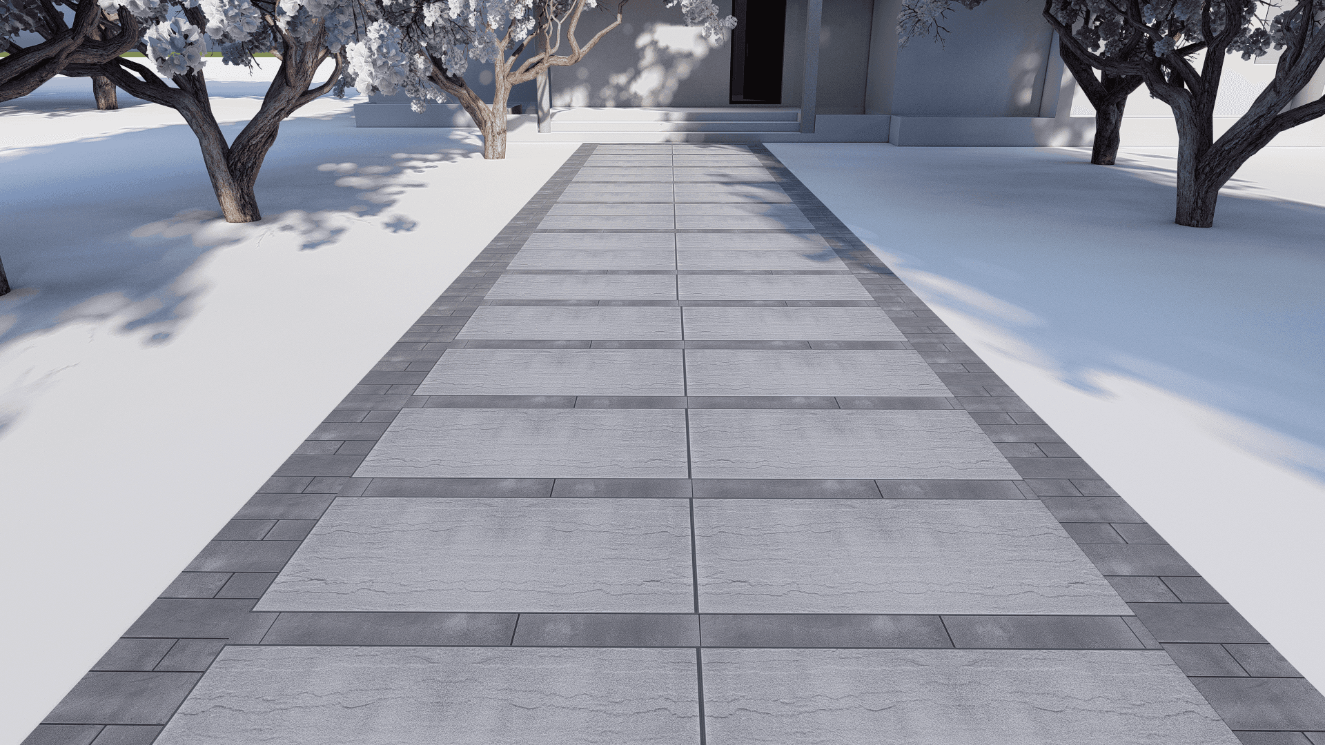 Walkway Entrance 0261 - Width 3.0 m
