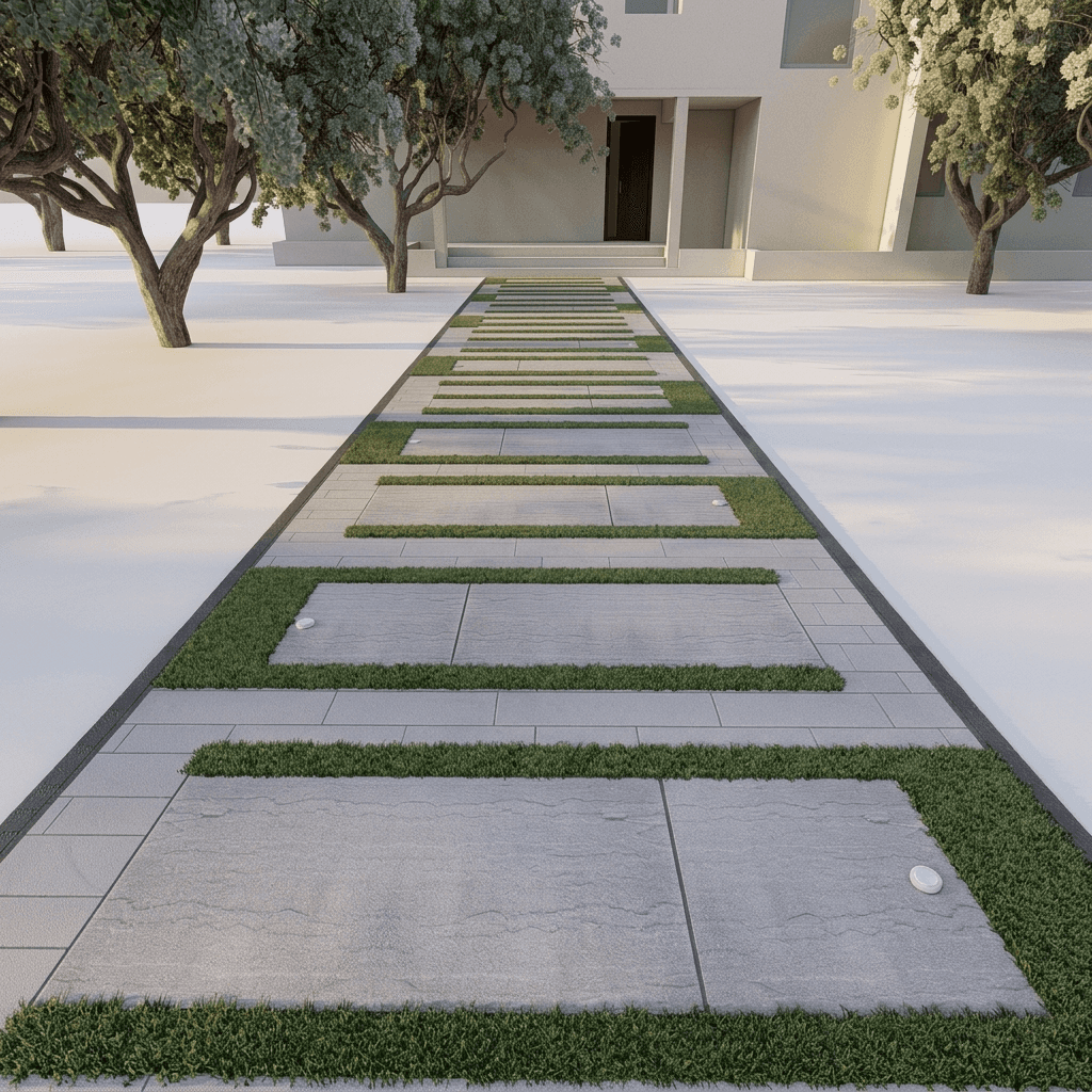 Walkway Garden 0266 - Width 3.0 m
