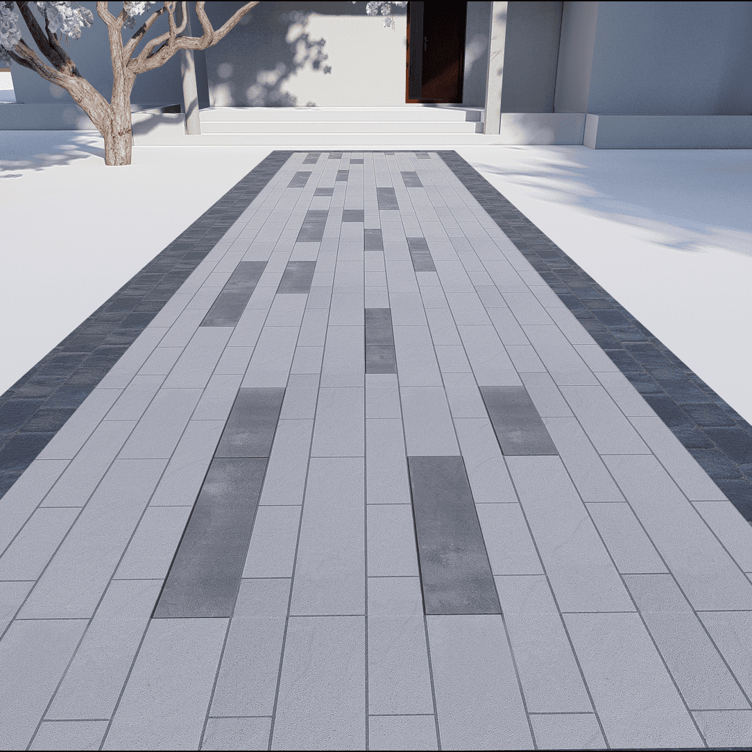 Walkway Entrance 0267 - Width 2.0 m