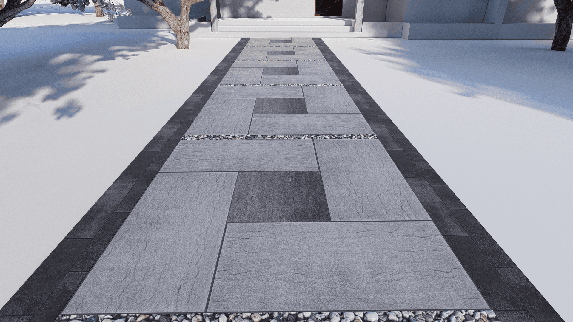 Walkway Entrance 0269 - Width 2.0 m