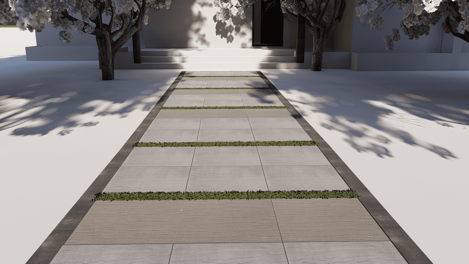 Walkway Entrance 0274 - Width 2.0 m