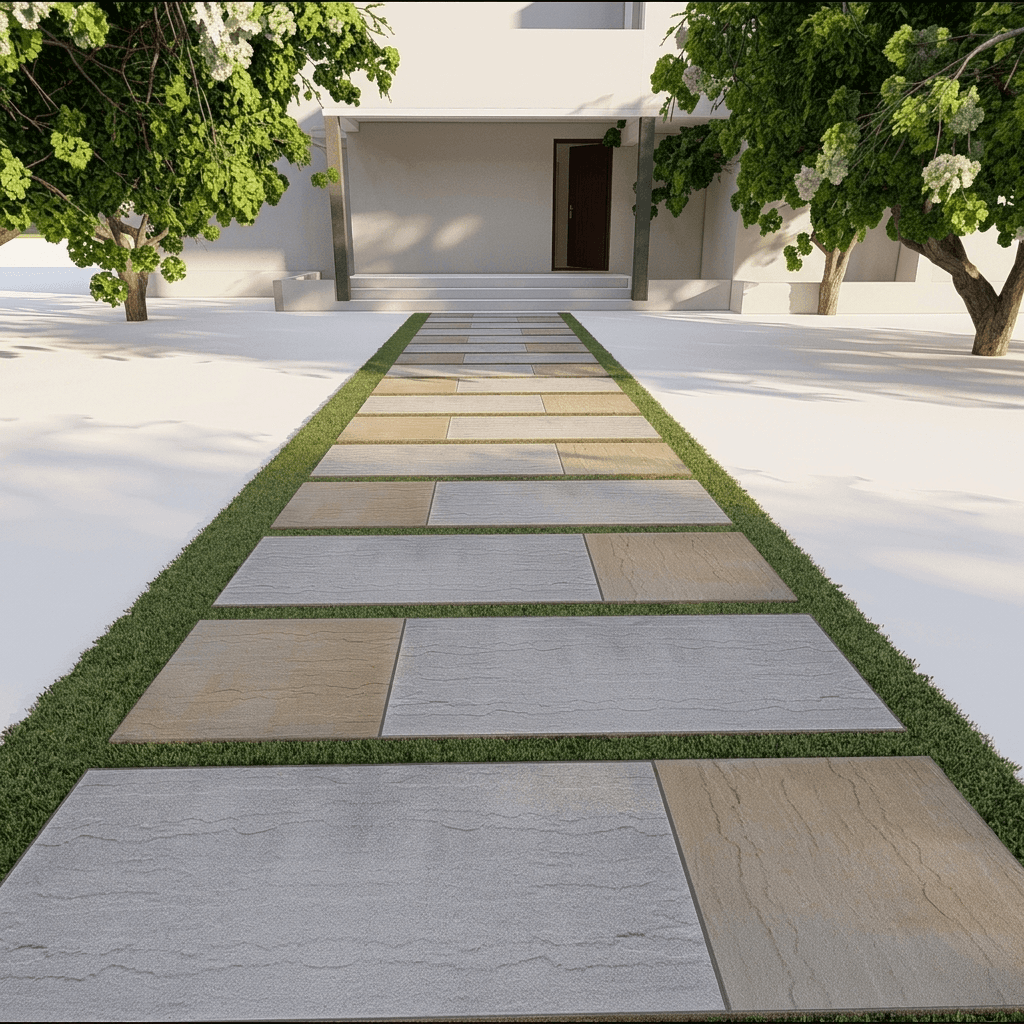 Walkway Garden 0276 - Width 2.0 m