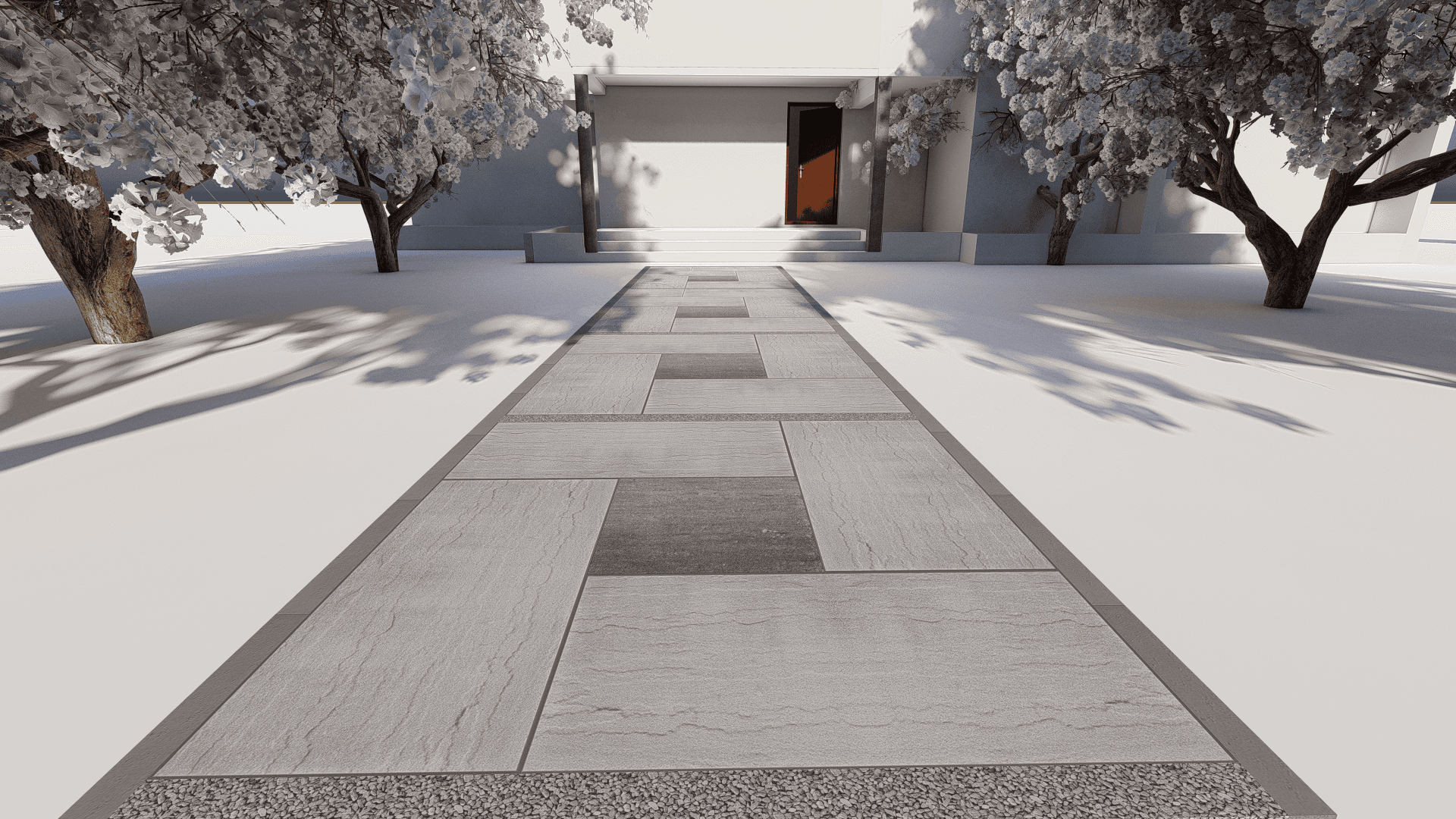 Walkway Entrance 0277 - Width 2.0 m