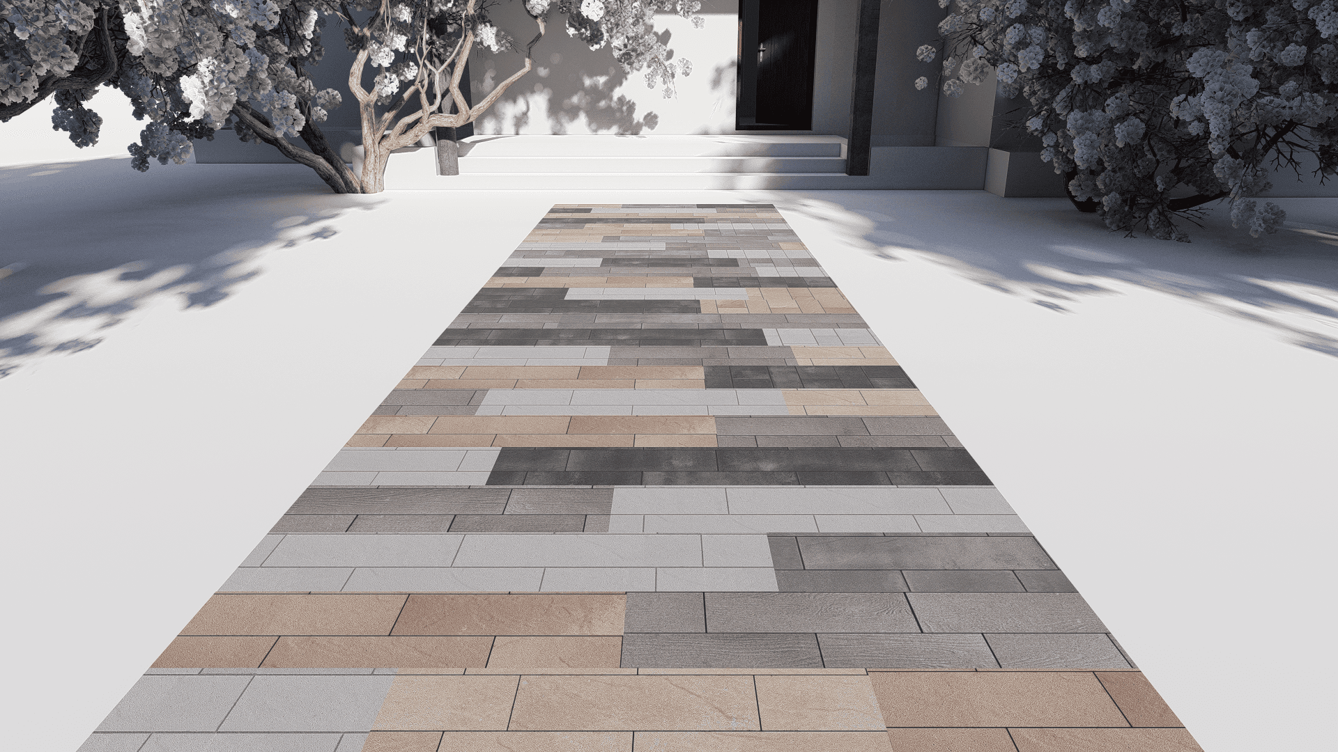 Walkway Entrance 0281 - Width 2.70 m